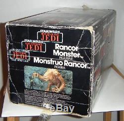 Star Wars vintage Kenner Rancor Monster figure, boxed