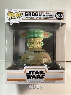 Star Warsthe Mandaloriangrogu Using The Forcefunko Pobbobble Head? Disney+