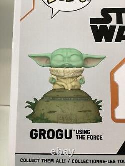 Star Warsthe Mandaloriangrogu Using The Forcefunko Pobbobble Head? Disney+