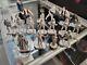 Star Wars Pewter Lot Of 11 +7 Plastic Figurines