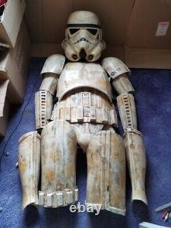 Star wars Sandtrooper ARMOUR with HELMET Full Size costume for trooping