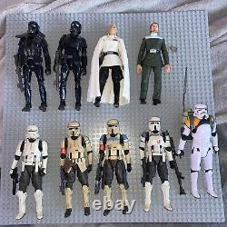 Star wars black series rogue one collection figure lot of 17 6 scale figures