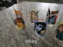 Star wars burger king glasses set