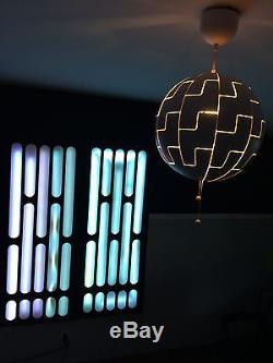 Star wars death star wall lights