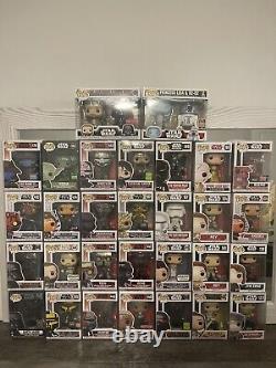 Star wars funko pop lot