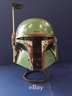Star wars prop ESB Boba Fett wearable helmet