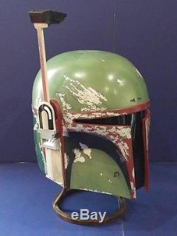 Star wars prop ESB Boba Fett wearable helmet