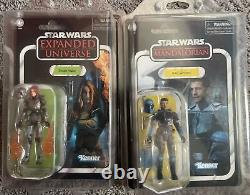 Star wars vintage collection Mandalorian lot Of 7