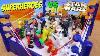 Superheroes Fight Star Wars Action Figures In Wrestling Ring Justice League And The Avengers Wrestle
