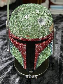 Swarovski Myriad Star Wars Boba fett helmet
