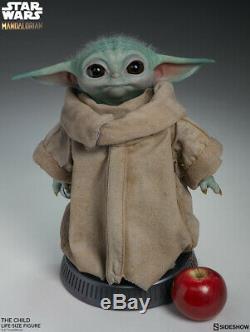 THE CHILD (BABY YODA) Sideshow Collectibles 16 Life Size Figure PREORDER