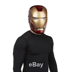 The Avengers Marvel Legends Iron Man Helmet Electronic Christmas Gift Cosplay