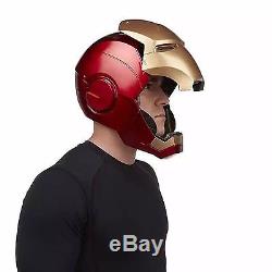 The Avengers Marvel Legends Iron Man Helmet Electronic Christmas Gift Cosplay