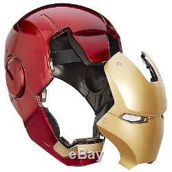 The Avengers Marvel Legends Iron Man Helmet Electronic Christmas Gift Cosplay