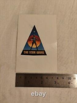 The Star Wars Vintage 1976 Mcquarrie SDCC Comic Con Sticker Pre Production Unuse