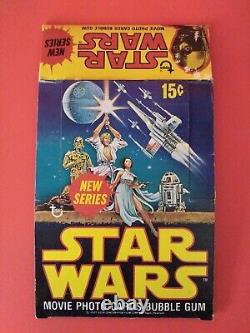 Topps Star Wars 1977/78 Empty Wax Box-Lot of 4