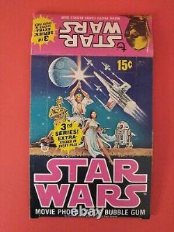 Topps Star Wars 1977/78 Empty Wax Box-Lot of 4