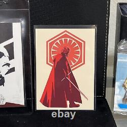 Topps Star Wars The Force Awakens Storm Trooper Sketch Card 1/1 Lot Dark Side