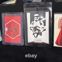 Topps Star Wars The Force Awakens Storm Trooper Sketch Card 1/1 Lot Dark Side