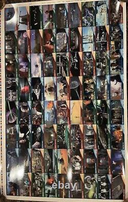 Topps widevision Star Wars cards Uncut Sheet