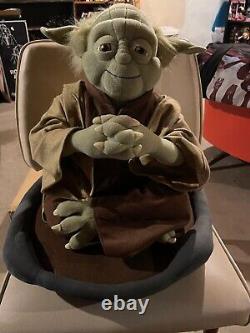 UNOPENED Star Wars Plush Yoda 14 Tall with Pod Revenge of the Sith