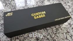 Ultimate Works Custom Qui-Gon Lightsaber, Color Changing and Sound FX