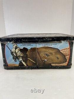 Vintage 1977 Star Wars Metal Lunch Box Thermos Lunchbox