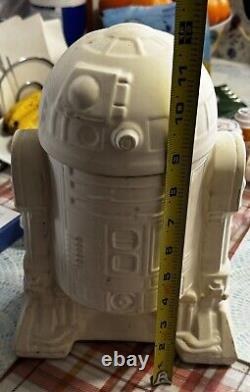 Vintage 1980 Star Wars Ceramic Lamp 12 unfinished ready to paint rare