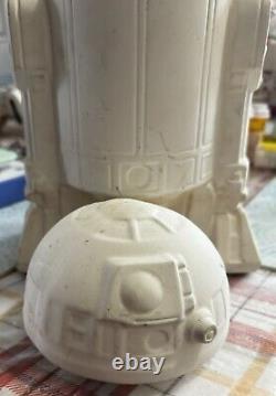 Vintage 1980 Star Wars Ceramic Lamp 12 unfinished ready to paint rare