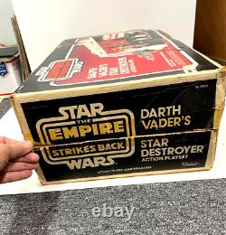 Vintage 1980 Star Wars, Darth Vader's Star Destroyer Playset, original with BOX