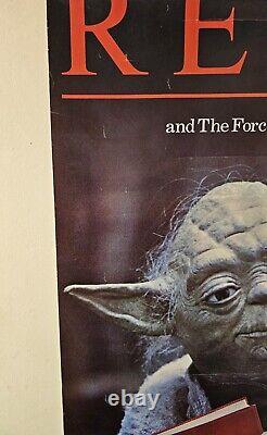 Vintage 1983 Star Wars Yoda Read American Library Association Poster 22×34rare