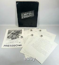 Vintage STAR WARS ESB PRESSBOOK Folder with Packets 1980 20th Century Fox
