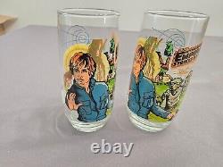 Vintage Star Wars 1980s Burger King Drinking Glasses Lot of 7