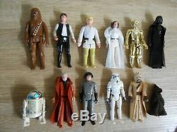 Vintage Star Wars Lot Kenner First 21 In Mini Action Figure Collectors Case
