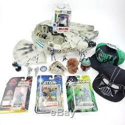 Vintage Star Wars Power of The Force Lot Figures Vehicle Carded Loose Collection