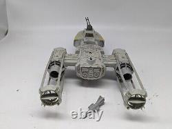 Vintage Star Wars ROTJ Y-Wing Fighter Original and Complete. Electronics Work