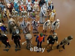 Vintage Star Wars lot 87 NM Figures 85 100% Complete and Original! Rare Find! H