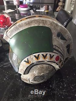 Wedge Antilles EFX X-Wing Star Wars Helmet 11- Signed