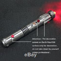 YDD Lightsaber Fx Sword Darth Maul Dueling 16 Color Changing Force Jedi Cosplay