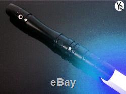 YDD Lightsaber Sword Light Fx Effect Force Black Hilt Color Change Jedi Cosplay