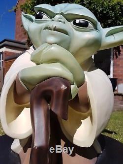 YODA LIFE SIZE CLONE WARS STATUE GENTLE GIANT-Only 1000 made