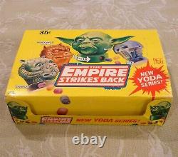 Yoda 1980 Topps Star Wars Empire Strikes Back 2nd Candy Head Empty Display Box