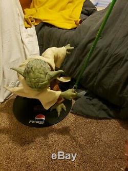 Yoda 29x34 inches Life-size Replica Statue Star Wars Collectible