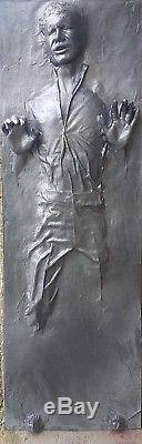 (new) Life Size Han Solo In Carbonite Prop Statue Star Wars (new)