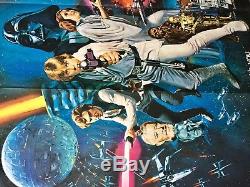 -star Wars- Original W. E. Berry 1977 Oscar Awards Style-c Film Movie Quad Poster